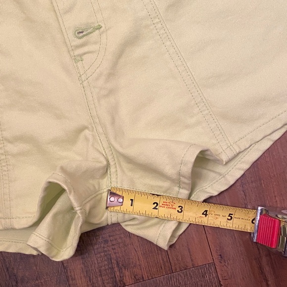 Levi's Light Green Denim Shorts - Picture 8 of 9